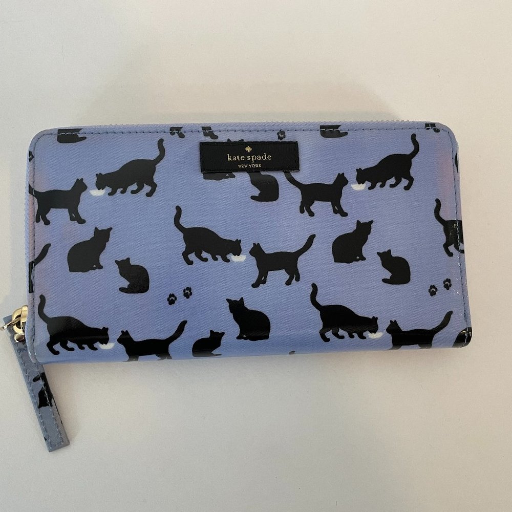 New Kate spade cats and cream wallet